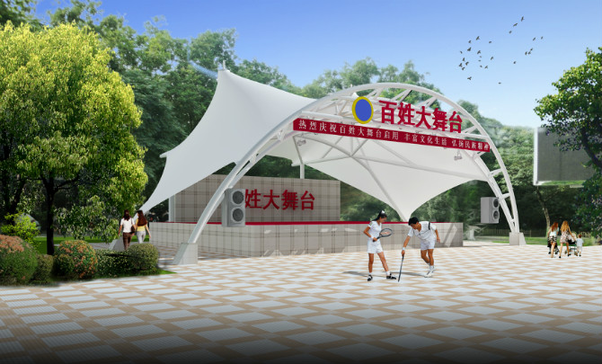 舞臺膜結構